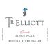T R Elliott Queste Pinot Noir 2012 Front Label
