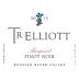 T R Elliott Burgonet Pinot Noir 2013 Front Label