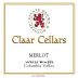 Claar Cellars White Bluffs Merlot 2011 Front Label