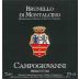 San Felice Campogiovanni Brunello di Montalcino 1998 Front Label