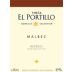 Portillo Malbec 2001 Front Label