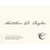 Taylor Cellars Matthew D. Walker Station Vineyard Chardonnay 2011 Front Label