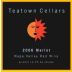 Teatown Cellars Merlot 2006 Front Label