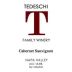 Tedeschi Family Winery Cabernet Sauvignon 2004 Front Label