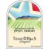 Texas Hills Vineyard Pinot Grigio 2010 Front Label