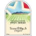 Texas Hills Vineyard Pinot Grigio 2012 Front Label