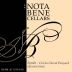 Nota Bene Cellars Ciel du Cheval Vineyard Syrah 2013 Front Label