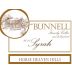 The Bunnell Family Cellar Syrah 2010 Front Label