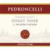 Pedroncelli Frank Johnson Vineyard Pinot Noir 2001 Front Label
