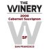 The Winery SF Cabernet Sauvignon 2008 Front Label