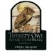 Thirsty Owl Wine Company Vidal Blanc 2013 Front Label