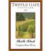 Thistle Gate Vineyard Thistle Blush 2011 Front Label