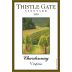 Thistle Gate Vineyard Chardonnay 2010 Front Label