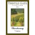 Thistle Gate Vineyard Chardonnay 2012 Front Label