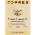 Familia Torres Gran Coronas Cabernet Sauvignon 1999 Front Label