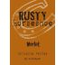Thrall & Dodge Winery Rusty Horseshoe Merlot 2010 Front Label