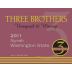 Three Brothers Vineyard and Winery Syrah 2011 Front Label
