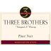 Three Brothers Vineyard and Winery Pinot Noir 2012 Front Label