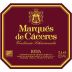 Marques de Caceres Rioja Crianza 2000 Front Label