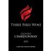 Three Fires Wine Unoaked Chardonnay 2013 Front Label