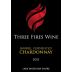 Three Fires Wine Barrel Fermented Chardonnay 2013 Front Label