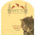 Three Fox Vineyards La Trovatella Merlot 2010 Front Label