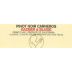 Kazmer & Blaise Carneros Pinot Noir 2001 Front Label