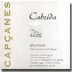 Celler de Capcanes Cabrida 2001 Front Label