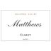 Matthews Winery Claret 2002 Front Label