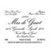 Mas de Guiot Grenache/Syrah 2002 Front Label