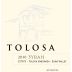 Tolosa Winery Estate Syrah 2010 Front Label