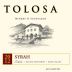 Tolosa Winery Estate Syrah 2012 Front Label