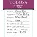 Tolosa Winery 1772 Ranch Pinot Noir 2008 Front Label