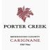 Porter Creek Old Vine Carignane 2013 Front Label