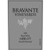 Bravante Vineyards Merlot 2005 Front Label