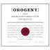 Orogeny Vineyards Chardonnay 2005 Front Label