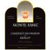Monte Xanic Cabernet Merlot 1999 Front Label