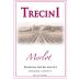 Trecini Cellars Merlot 2013 Front Label