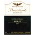 Wolf Blass Presidents Selection Shiraz 2001 Front Label