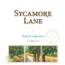 Trinchero Family Estates Sycamore Lane Pinot Grigio 2012 Front Label