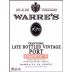 Warre's Late Bottled Vintage Port 1986 Front Label