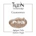 Troon Vineyard Chardonnay 2012 Front Label