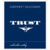 Trust Cellars Cabernet Sauvignon 2008 Front Label