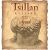 Tsillan Cellars Lakeside Vineyard Syrah 2012 Front Label