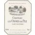 Chateau Ormes de Pez 2000 Front Label