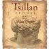 Tsillan Cellars Estate Pinot Grigio 2012 Front Label