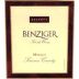Benziger Merlot Reserve 1999 Front Label