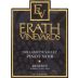 Erath Weber Vineyard Pinot Noir 1996 Front Label