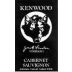 Kenwood Jack London Vineyard Cabernet Sauvignon 2000 Front Label