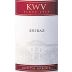 KWV Shiraz 2001 Front Label